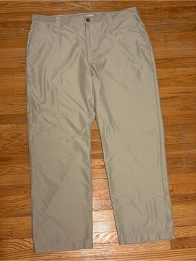 Columbia Men's Light Khaki Straight Fit Chino Pants